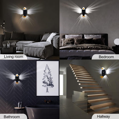 Christmas Pre-Sale 49% OFF- Bald Eagle Wall Light with Remote Control