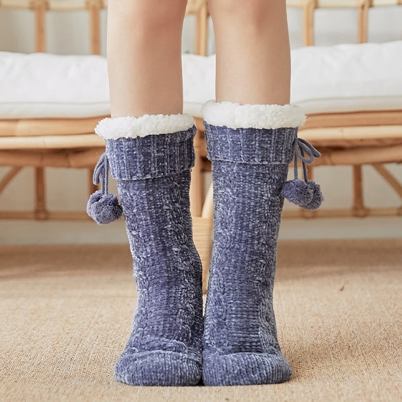 Cute Ultra-thick Slipper Home Socks