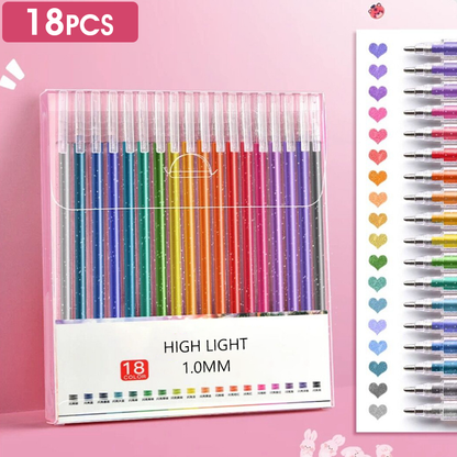 🎁 Glitter Gel Pen Set