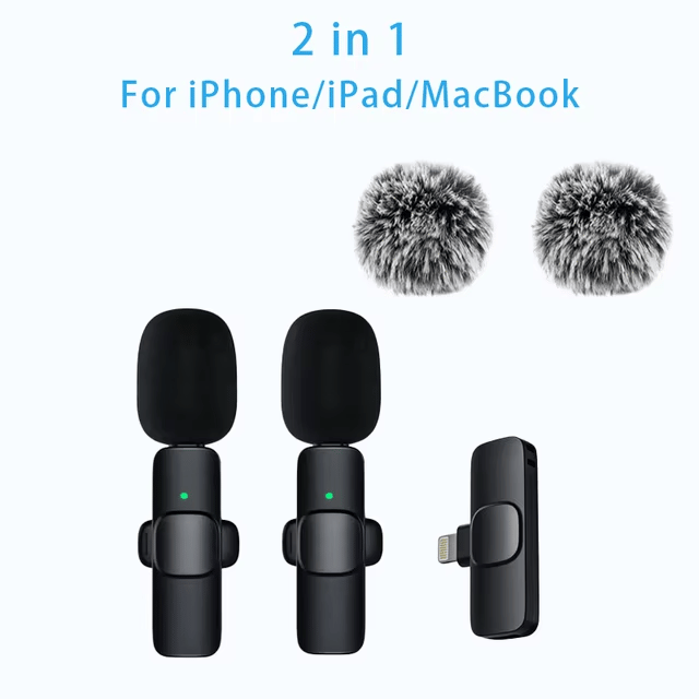 LAST DAY PROMOTION SAVE 49%🔥Wireless Lavalier Microphones