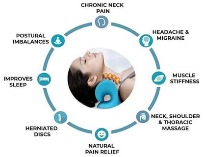 Cervical Neck Traction Pillow