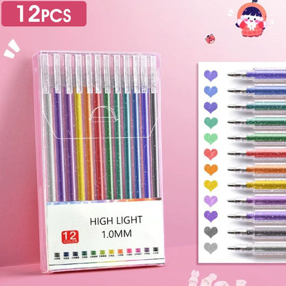 🎁 Glitter Gel Pen Set