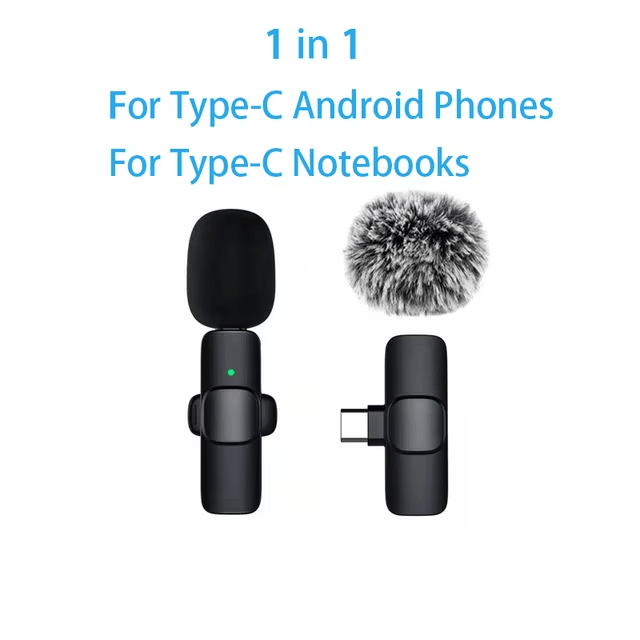 LAST DAY PROMOTION SAVE 49%🔥Wireless Lavalier Microphones