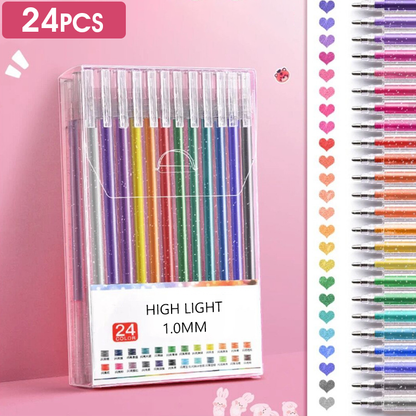 🎁 Glitter Gel Pen Set