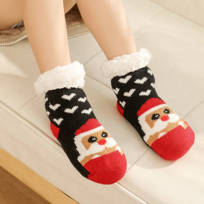 Kids Cozy Ultra-thick Slipper Home Socks