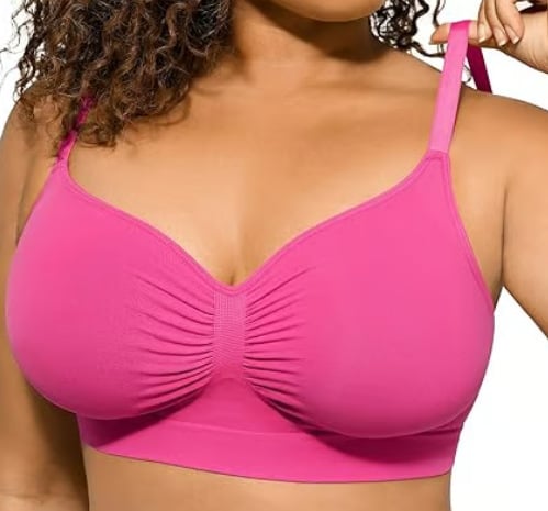 🔥Last day 49% OFF - 💖Women's Wireless Sculpt Bra Comfort Bralettes No Underwire Unlined Cami Bra