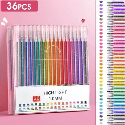 🎁 Glitter Gel Pen Set