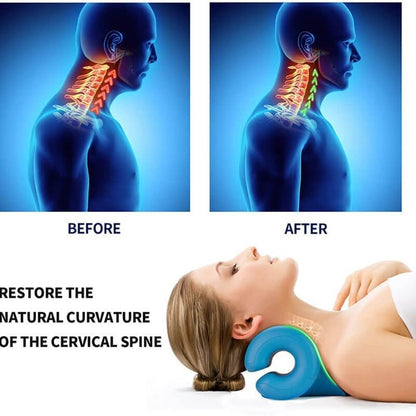 Cervical Neck Traction Pillow