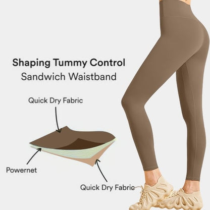 📢New Exclusive Flash Sale 49% OFF🔥High Waisted Tummy Control Shaping Training Leggings