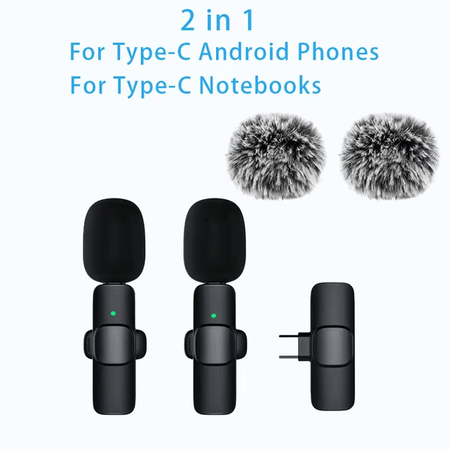 LAST DAY PROMOTION SAVE 49%🔥Wireless Lavalier Microphones