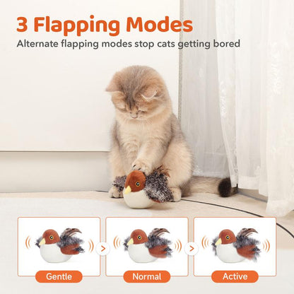 🔥Last Day 49% OFF - 🐾Interactive Chirping Bird Cat Toy