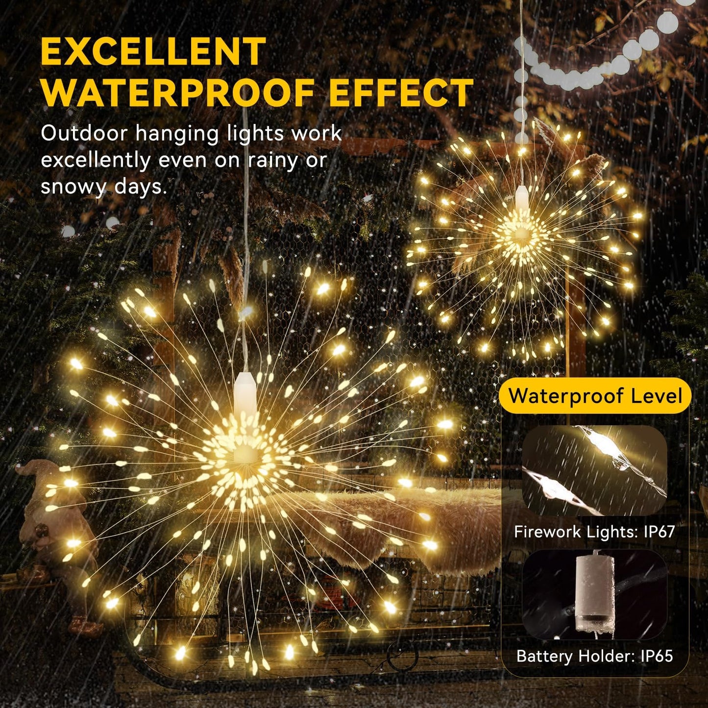 Christmas Pre-sale SAVE 49%🎄Hanging Starburst Fairy Lights for Christmas