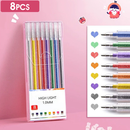 🎁 Glitter Gel Pen Set