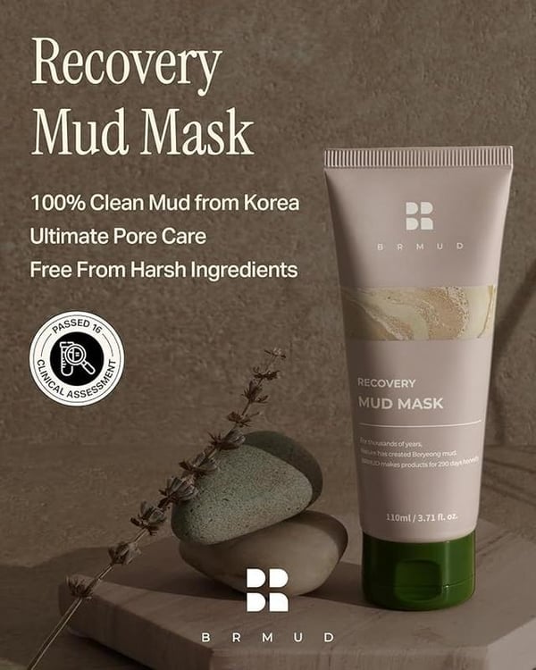 🥰BRMUD Relief Mud Mask – Deep Cleansing & Hydrating with Boryeong Mud