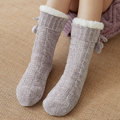 Cute Ultra-thick Slipper Home Socks