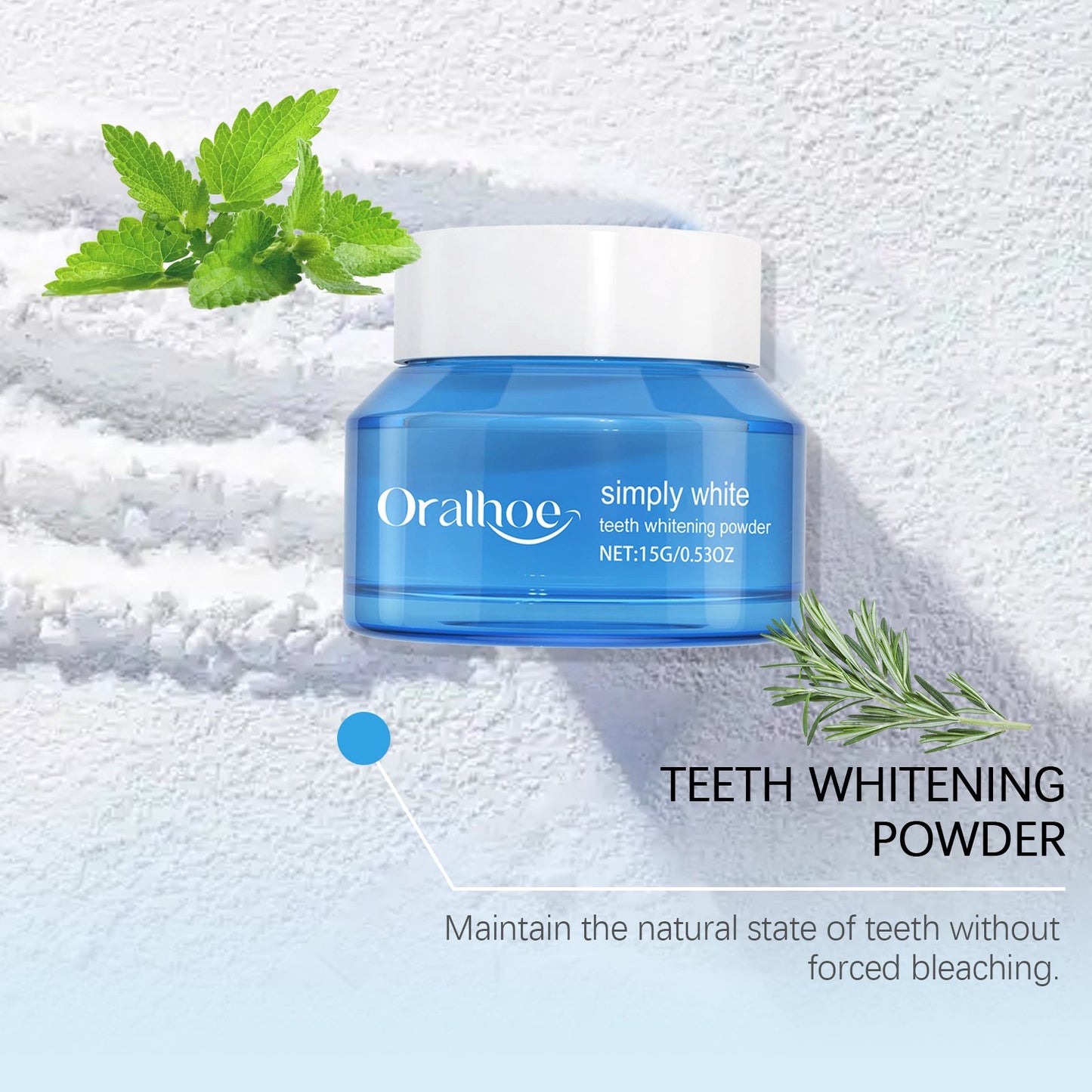 Teeth Whitening Powder -🦷️Whitening and Stain Removal🦷️