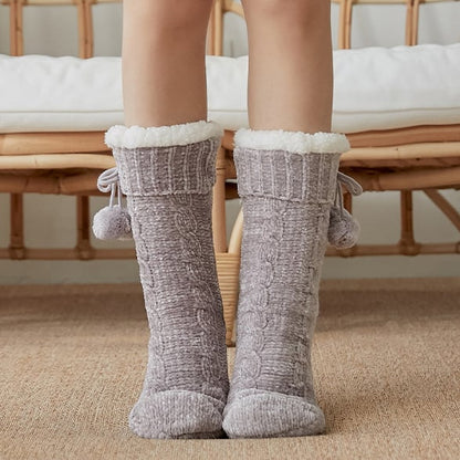 Cute Ultra-thick Slipper Home Socks