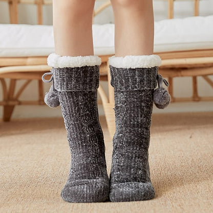 Cute Ultra-thick Slipper Home Socks