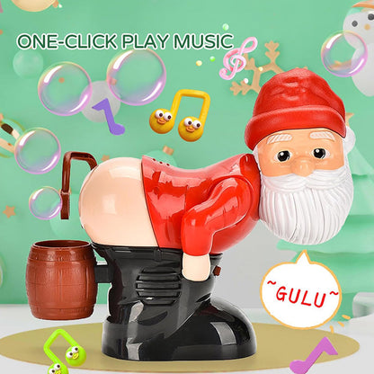 🎅Xmas Sales - 50% OFF🎄Funny Santa Bubble Blowing Machine